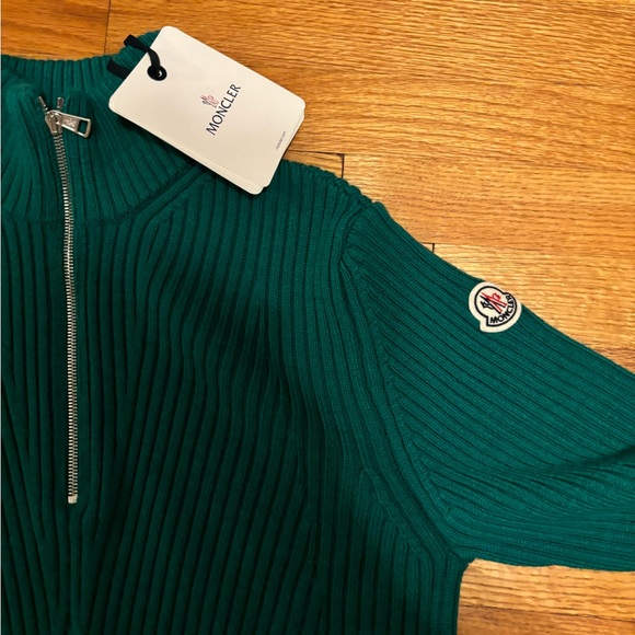 NWT 100% AUTHENTIC MEN MONCLER POLO SWEATER SIZE XL - Picture 5 of 5